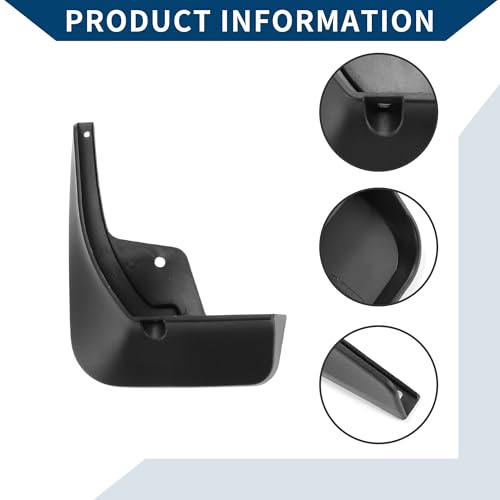 Image of Mud Flaps Splash Guards W /Mount Accessories for Citroen C6 2017-2019 Front Rear Mud Guards 1 Set