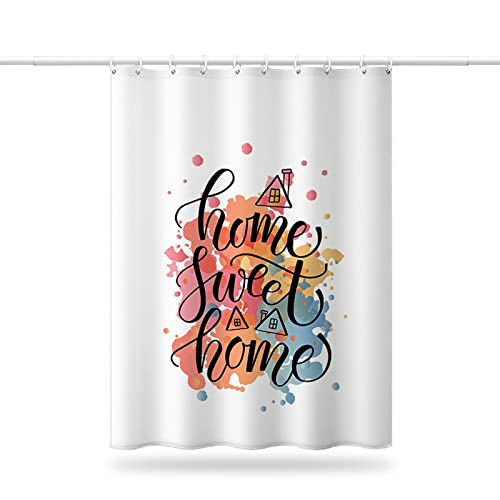 Rideau de douche textile 200x200 grand format imperméable anti moisissure