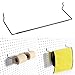 Ioensy 2X Pegboard Paper Towel Holder, Pegboard Organization Hook Carbon Steel for Workshop Tool Shed Laundry Workbench Toilet