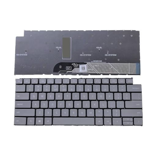 Clavier de rechange Inspiron 5310 7415 et Latitude 3420 aux finitions soignées gris
