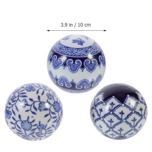 Boules décoratives en céramique CANIGHT : la solution rétro et facile à nettoyer pour table - 3