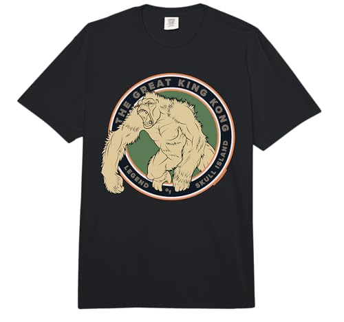 King Kong Skull Island Legend Monster New York Movie Classic Comfort Colors Adult Heavyweight T-Shirt