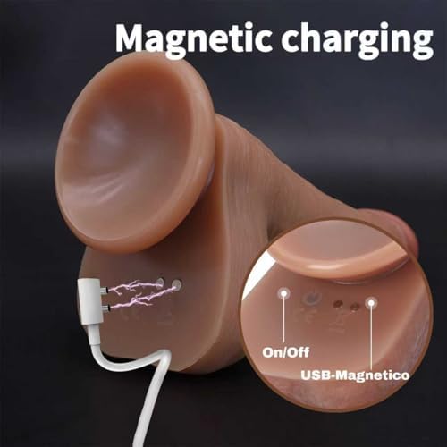 Thrusting Dildo Adult Sex Toys - Realistic Dildo Vibrator With 10 Vibration & Thrust Swing Modes Remote Control G-Spot Vibrators Anal Clitoral Stimulator Big Dildos Sex Toys for Women Couples — view 4