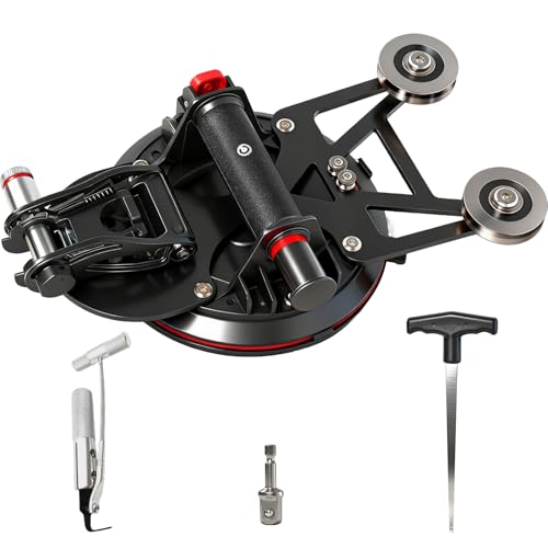 OSUTEER Auto Windshield Removal Tool Kit, Heavy Duty 8Inch Suction Cup (770-lb) with Self-Locking Dual Cutting System for Quick & Safe Car Windshield Removal