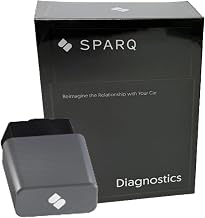 SPARQ AI Powered OBD2 Diagnostic Code Reader Scan Tool, First of its Kind, Harness The Power of Technology with Our Bluetooth Scanner, for Non EV Vehicles 2008+