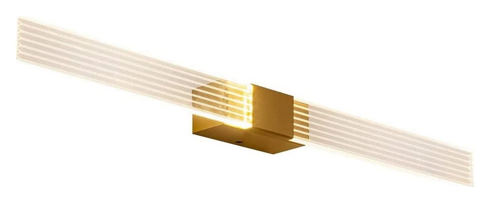 Jybnbbe Light Wall Modern Led Wall Sconce With Acrylic Lampshade, Brass Mirror S Bathroom Vanity Lamp Retro Mirror Cabinet Makeup ,Chandelier,35Cm