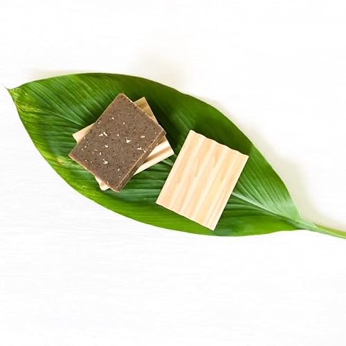2 Pack Soap Dish, Draining Dish For Our Shampoo Bars & Conditioner Bars, 100% Natural Poplar Wood, No Chemical Varnish, Lacquer Or Stain Is Used, Handmade In The Usa (Regular) #TOP3