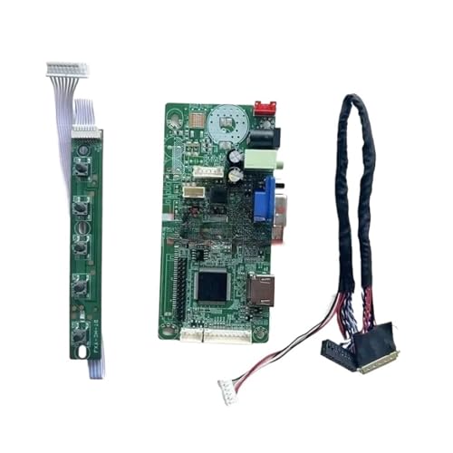 Compatibile con 58C Driver Controller Board VGA Laptop Matrix 1600x900 HDMI-Compatibile LVDS 40 Pin 17.3 Kit Fai da Tefor N173FGE-L13