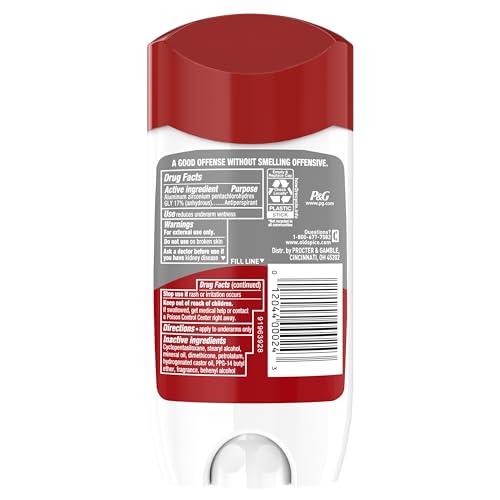Image of Old Spice Antiperspirant & Deodorant for Men, High Endurance, Long Lasting Fresh, 3 Oz, (Packaging May Vary)
