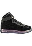  Nike Lunar Force 1 Lux BHM QS (schwarz Geschichte Monat) – Schwarz/-Metallic Gold-Trainer, Schwarz - schwarz - Größe: 41 EU