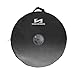 SCICON Bags - Single Wheel Bag - Black - Heavy Duty Nylon Travel Bag for Single Bike Wheel Travel - for 26”, 650b, 650c, 700c Wheels