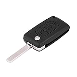 Económico: este producto consta de una nueva funda de llavero remoto de 3 botones y una nueva cuchilla en blanco sin cortar para reemplazar su llave perdida o rota de entrada sin llave con control remoto.