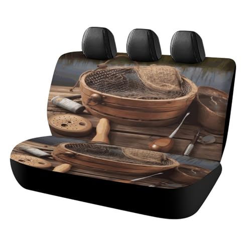 Funda de asiento de coche rústica de alta durabilidad y tacto suave