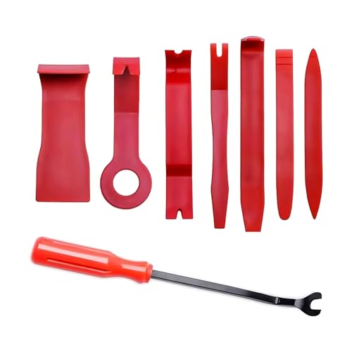 Hugwits 8 PCS Car Trim Removal Tool Kit, Non-Scratch Plastic Car...