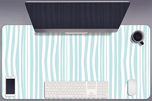 Sous-main de bureau antidérapant et imperméable avec bords arrondis