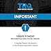 TRQ Rear Lower Forward Control Arm Driver and Passenger Side Compatible with 2015-2017 Chrysler 200 2014-2023 Jeep Cherokee