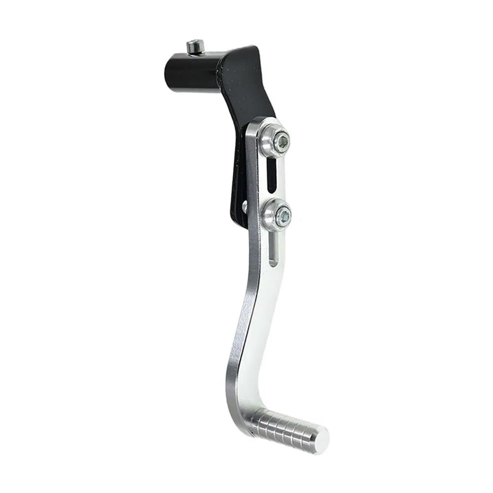 Teknui Silver Motorcycle Gear Lever Motorcycle Foot Kick Start Starter Gear Shift Lever 12Mm Universal For Motorcycle Scooter