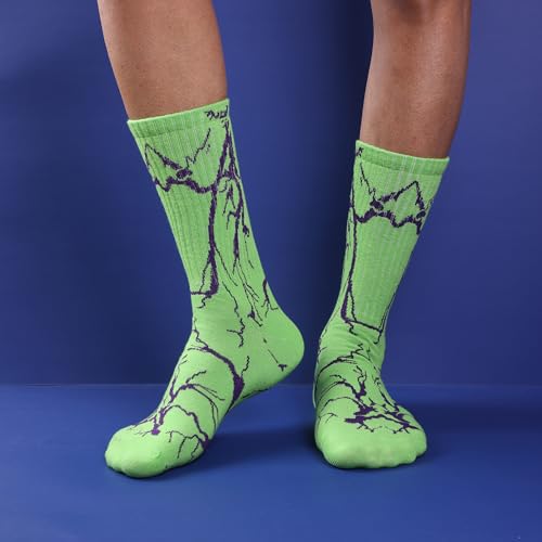 Pure Cottn 5 Pair Socks Soft Fabric, Unique Pattern, High Ankle, Full-Length Comfortable For Men & Women Stretchable Free Size Anti Odur Sweat Free Anti Slip3