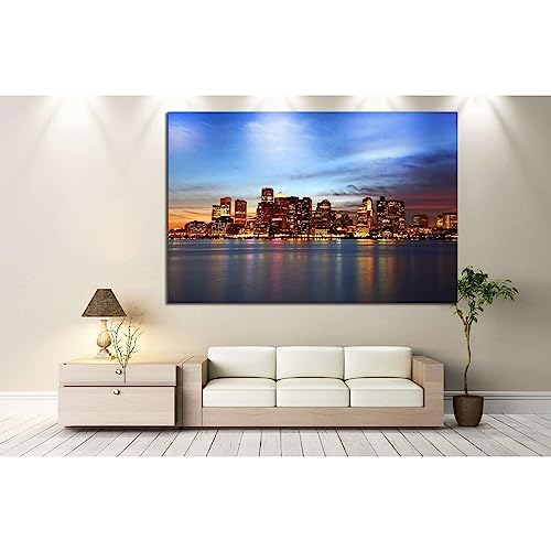 Toile Boston ZELLART tableau mural pour habiller un mur vide facilement