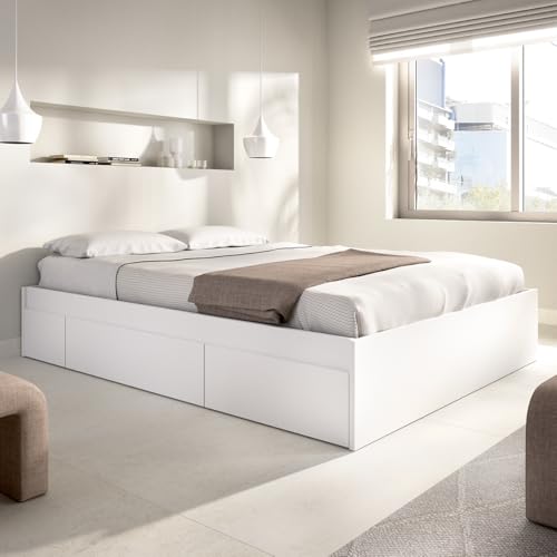 DEKIT Grupo RIMOBEL   Cama Alice 150CM con 4 CAJONES   37x160x196cm