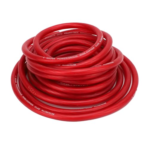 Câble de batterie de calibre 4 CCA avec gaine souple Zerodis pour amplificateur auto - 4