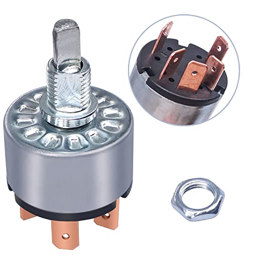 Taiss F-040 Rotary Switch 4 Position 3 Speed Fan Switch 12A 250V/16A 125V Metal Fan Heater Speed Selector Switch thumb #5