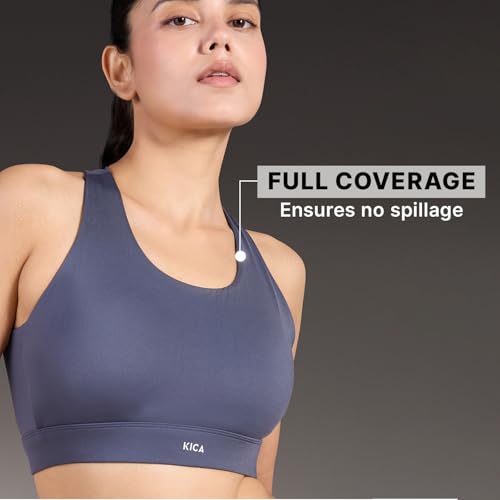 Image of Kica Luxe Crostini Full Coverage and High-Impact Sports Bra for Gym