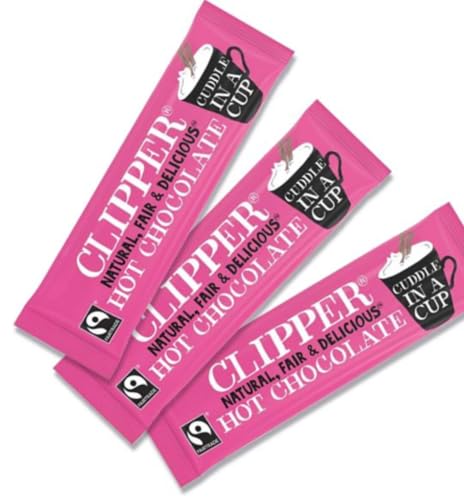 Clipper Fairtrade Hot Chocolate Sachets 28 g Pack of 20