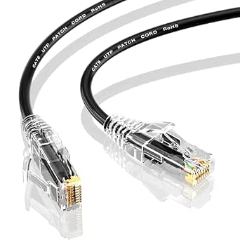 Folishine Cat 6 Slim Ethernet Cable 10M