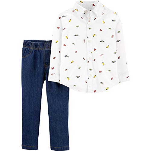 Carter's vêtement bébé garçon ensemble 2 pièces coton pyjama short 121g898