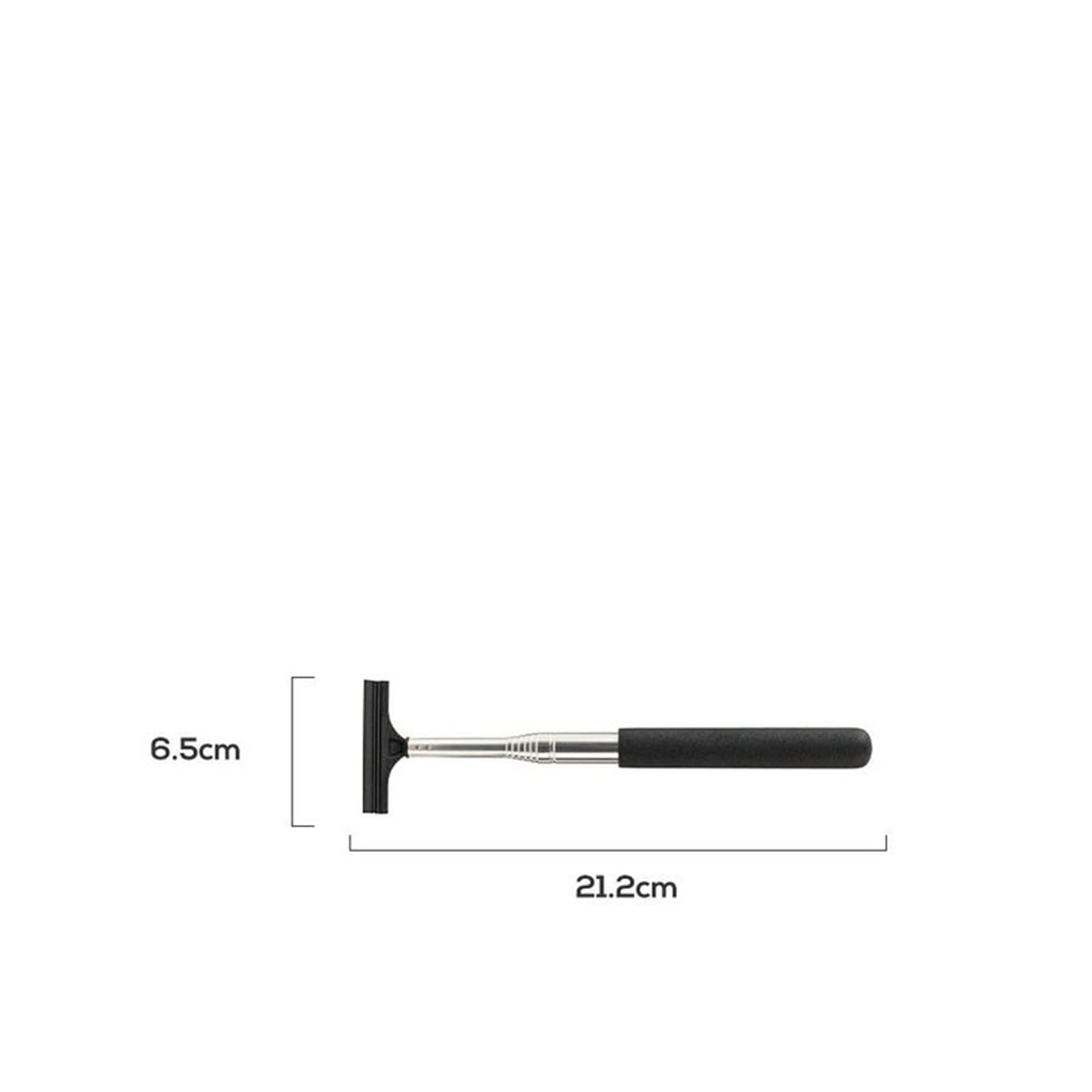 Limpiador Retráctil Rosa Negro para Espejo(Black)