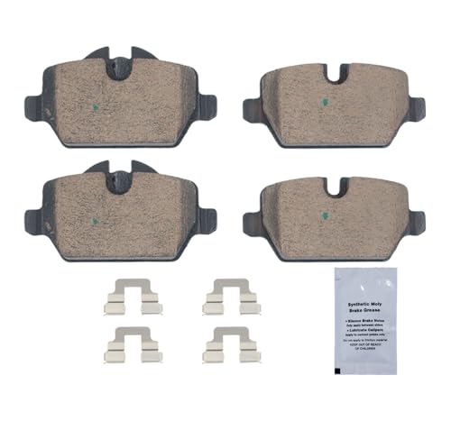 Image of HUSCH D1554 Rear Ceramic Brake Pads Kit Fit For Mini Cooper Countryman 2011-2016, For Mini Cooper Paceman 2013-2016