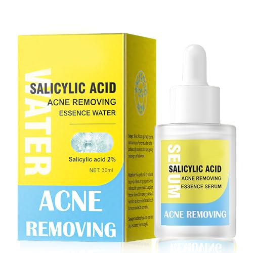 30ml Suero Facial Anti Acne,Para Todo Tipo de Pieles, Ayuda a Reducir Granos, Espinillas e Imperfecciones, Fórmula Ligera con Cuentagotas, Uso Diurno y Nocturno ﻿