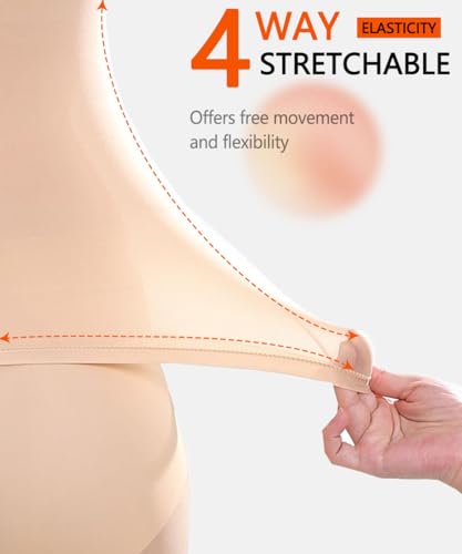 2 Pack Women's Thermal Undershirt- Super Stretchy, Ultra Thin Silky Tech Tops for Everyday Comfort and Sports4