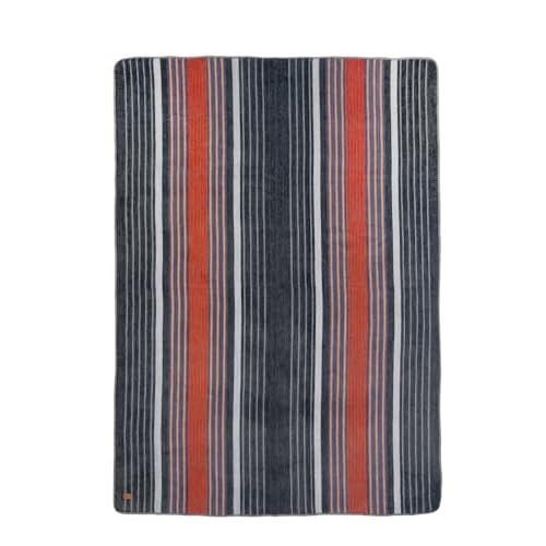 Image of QISU Alpaca Wool Blanket Throw | Large, Beautiful, Warm, Variegated | 85 x 65 inches | Ultra-Soft, Hypoallergenic and Breathable | Non-Itchy or Scratchy Fabric (Grey Autumns)