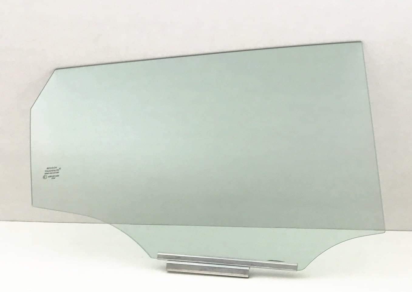 Passenger Right Side Rear Door Window Door Glass Compatible with Toyota Matrix/Pontiac Vibe 2009-2013 Models