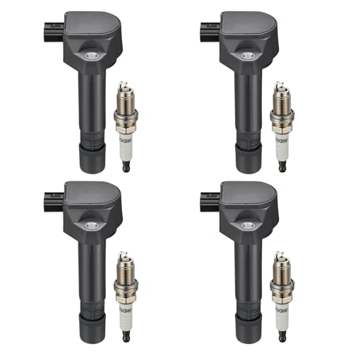 Image of BDFHYK Ignition Coil UF582 and Spark Plug 9812 for Honda Civic 2006-2011