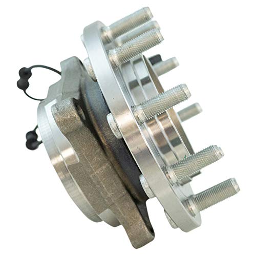 Image of TRQ Front Driver and Passenger Side Wheel Bearing and Hub Assembly Set 2 Piece Compatible with 2008-2010 Dodge Ram 4500 2008-2010 Ram 5500 2011-2018 4500 2011-2018 5500