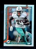 2025 Topps Chrome Refractor #327 Ollie Gordon II NMMT (RC) Dolphins