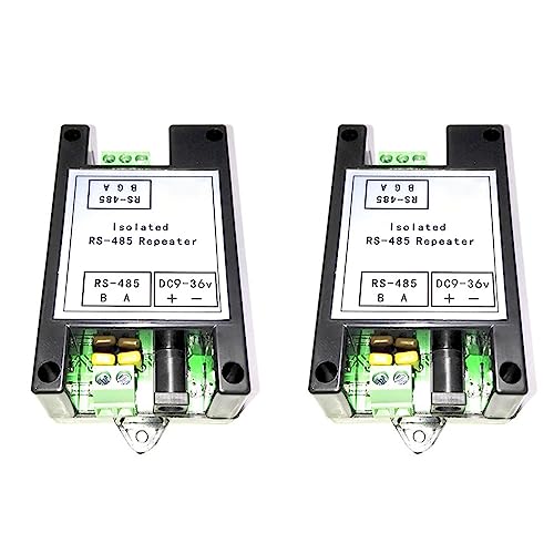 BLASHRD 2X Amplificador de Señal RS485 Repetidor de Señal Amplificador Amplificador de Señal RS485 Repetidor Aislador Extensor de Distancia