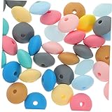 Photo Gallery holibanna 100 pezzi perline silicone design oblato per creazioni fai da te perline colorate per gioielli per collane e braccialetti articoli per hobby e lavoretti Photo Gallery holibanna 100 pezzi perline silicone design oblato per creazioni fai da te perline colorate per gioielli per collane e braccialetti articoli per hobby e lavoretti