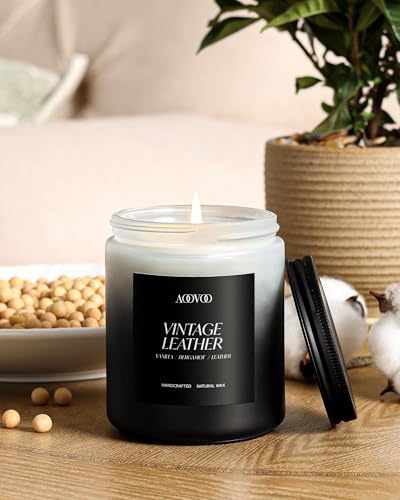AOOVOO Scented Candles Set - 6 Pack Men Candles for Home Scented, 42 oz Soy Wax, 300 Hour Long Lasting Candle, Soy Candle Gifts Set for Men, Birthday, Valentine, Christmas, Anniversary Present - Image 3