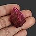 REAL-GEMS Genuine Pure Natural Ruby Rough Stone 10.00 Ct Certified Uncut Red Ruby Healing Crystal Loose Gemstone