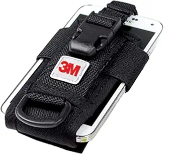 3M DBI-SALA Adjustable Radio/Cell Phone Holster 1500088, 1 EA, Compatible with 3M DBI-SALA and Protecta Harnesses