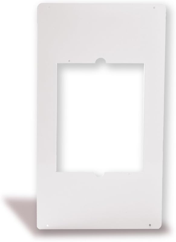 Cadet 12 in. x 21 1/4 in. Electric Wall Heater Adapter Plate for Models CS, CM, CE or CB (Model: SAMW, Part: 67115), White