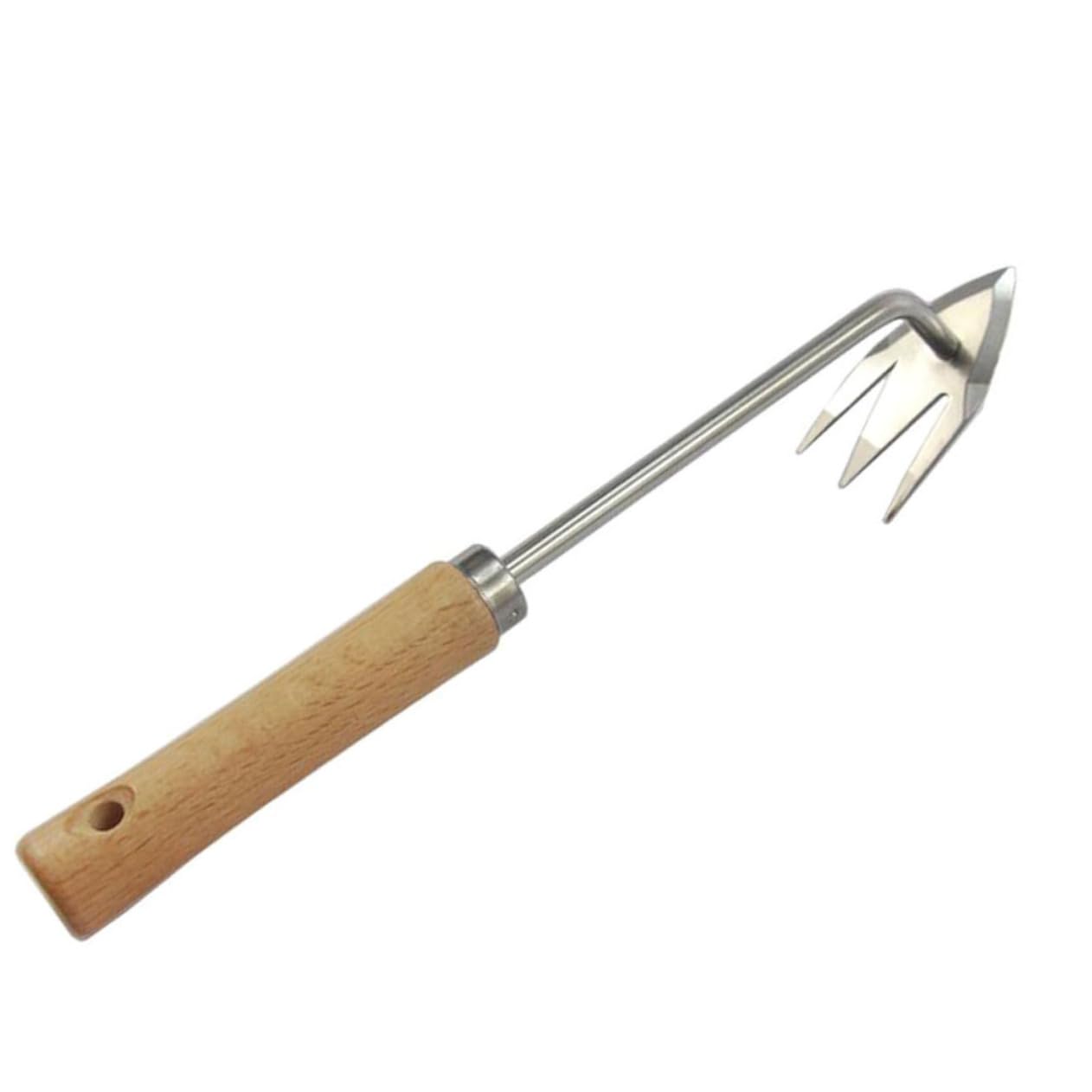 MILISTEN 4stücke Multifunktions-unkrautwerkzeug Mit Ergonomischem Holzgriff Effektiver Und Gartenpflege-rake Einfachen Entfernen Von Wurzeln Und