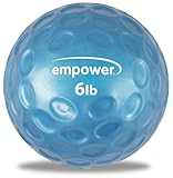 Empower Fingertip Grip Medicine Ball with DVD (6-Pound )