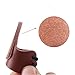 Ruiwaer 2pcs Outdoor Archery Cowhide Leather Trigger Finger Sleeve Brown Recurve Bow Thumb Cowhide Finger Guard Soft Leather Thumb Ring Archery Guard for Traditional Bow Guard Archery Sleeve