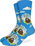 Good Luck Sock Men's Holy S#!t Socks, Adult, Shoe Size 7-12
