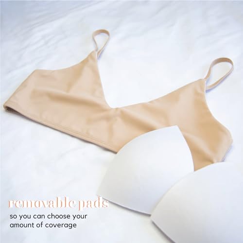 Milk Tea Training Bra | Tween Bra for Pre-Teen Girls | Breathable Fabric | Adjustable Straps & Removable Padding4